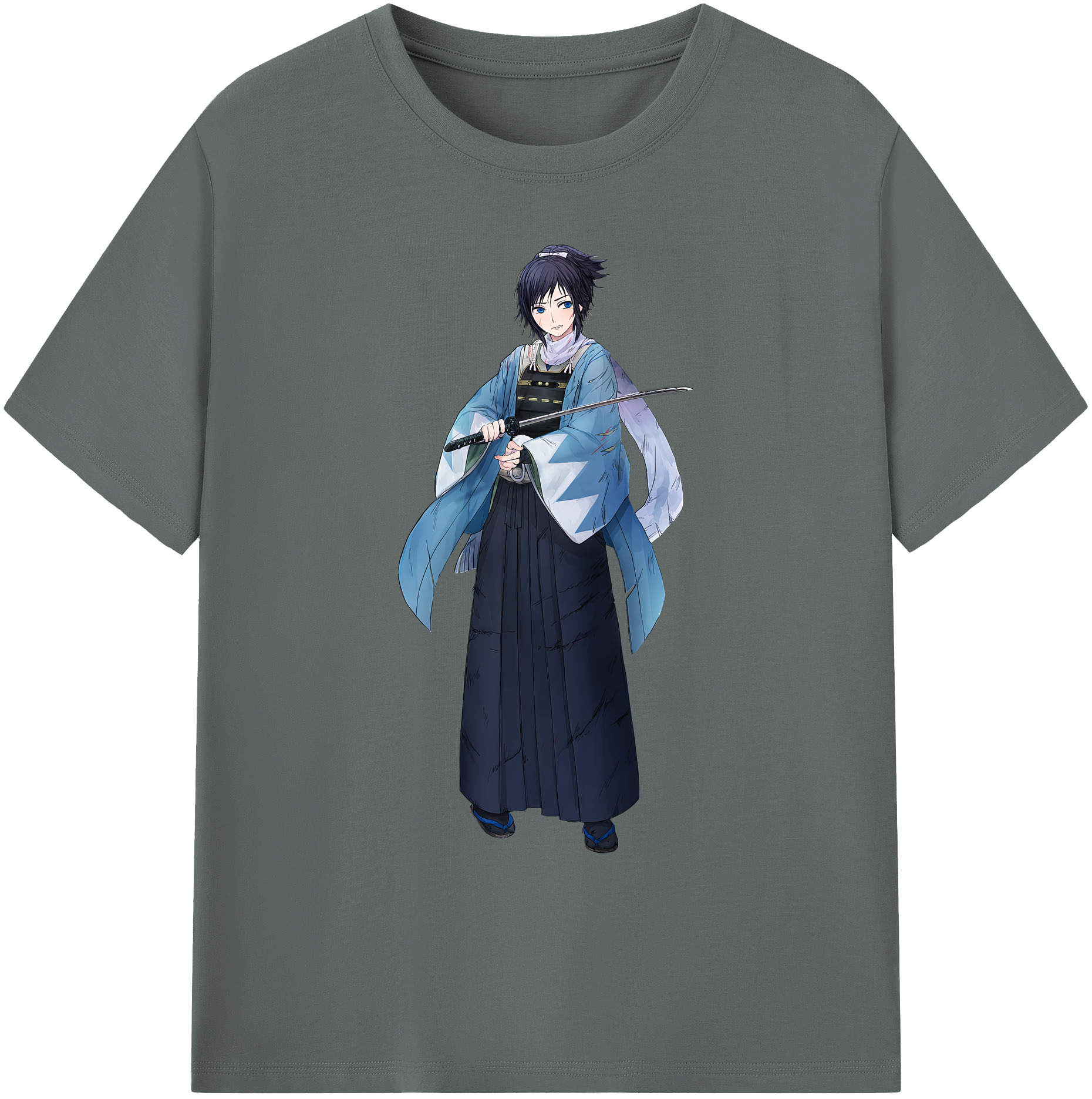 （画像用） 刀剣乱舞 Touken Ranbu 綿100％ メンズ半袖Tシャツ｜肌触りやわらか＆通気性